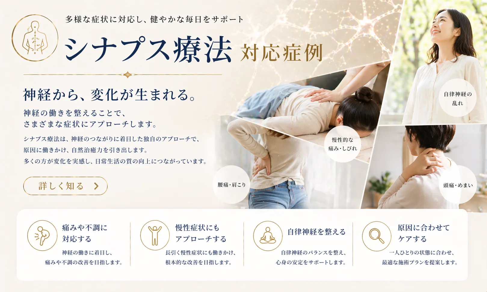 シナプス療法対応症例